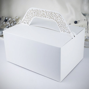 Svatební krabička na výslužku