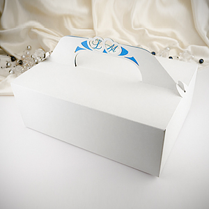 Svatební krabička na výslužku